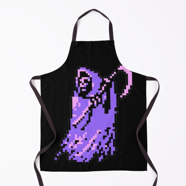 Item preview, Retro Purple 8-Bit Grim Reaper Pixel Art designed and sold by TobattoVision Commodities.