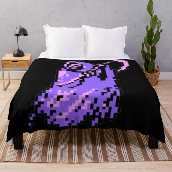 Item preview, Retro Purple 8-Bit Grim Reaper Pixel Art designed and sold by TobattoVision Commodities.