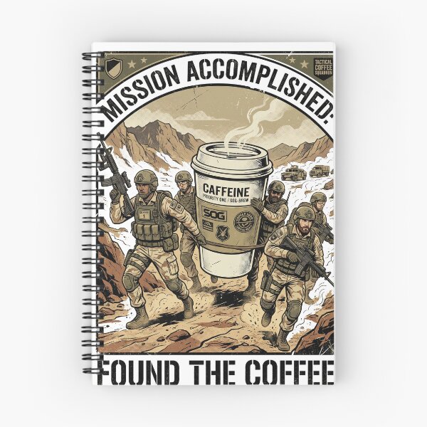 Item preview, Tactical Coffee Squad designed and sold by UNIGRAPHIX.