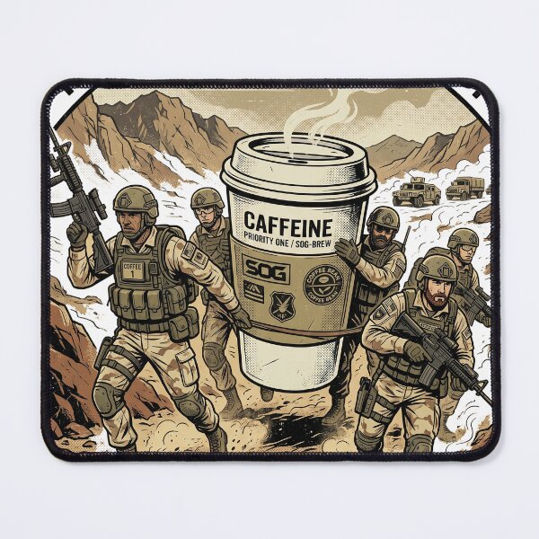 Item preview, Tactical Coffee Squad designed and sold by UNIGRAPHIX.