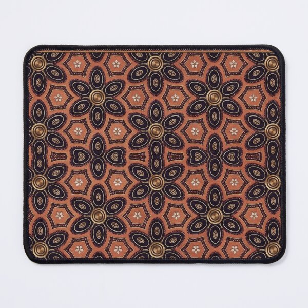 Item preview, Terracotta Floral Mosaic designed and sold by AirCrayons27.