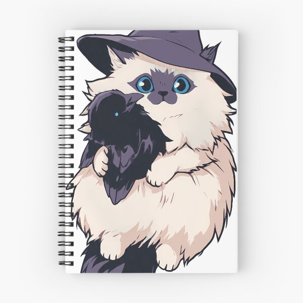 Item preview, Gothic Raven Birman designed and sold by IllumeInk.