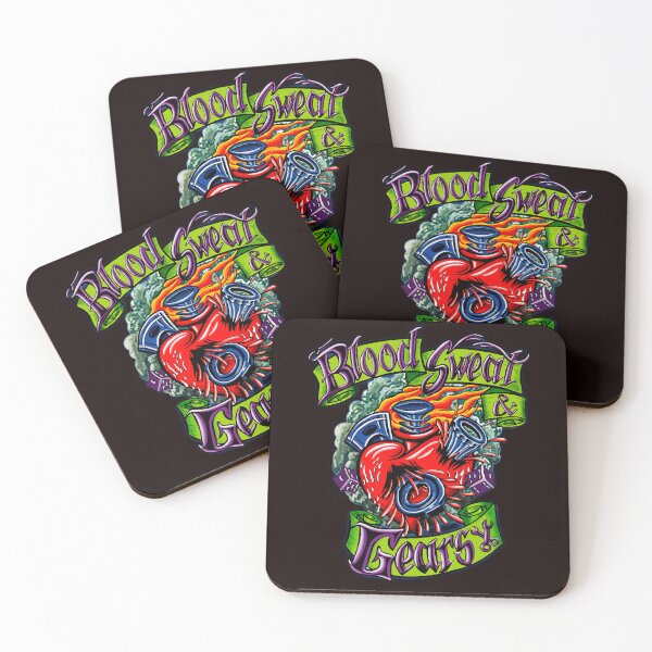 Item preview, Blood Sweat & Gears  retro T-Shirt/Gift designed and sold by PineappleBlend.