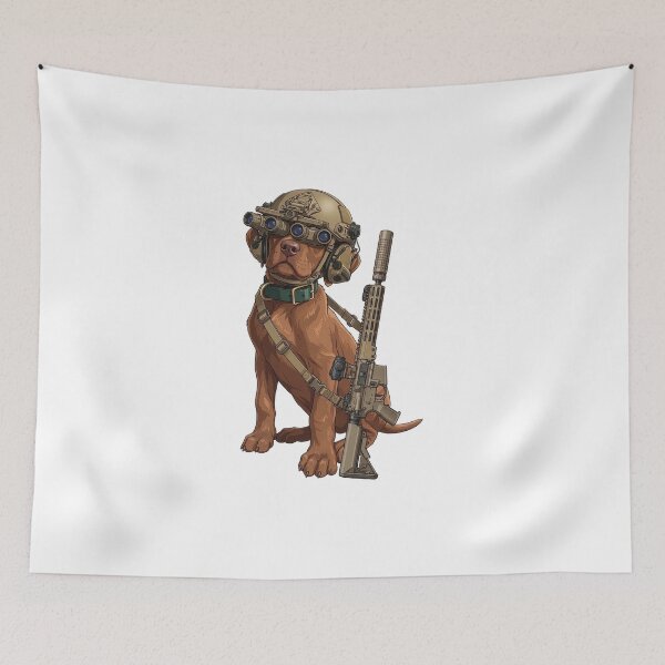 Item preview, Tactical Dog designed and sold by RAWLIFEGRAPHIC.
