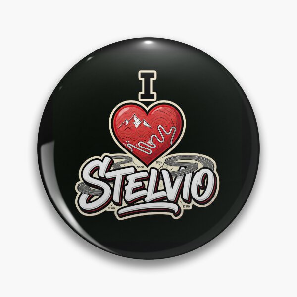 Item preview, Stelvio Pass I Love Stelvio Ultimate Motorcycle Touring Design designed and sold by enzoade.