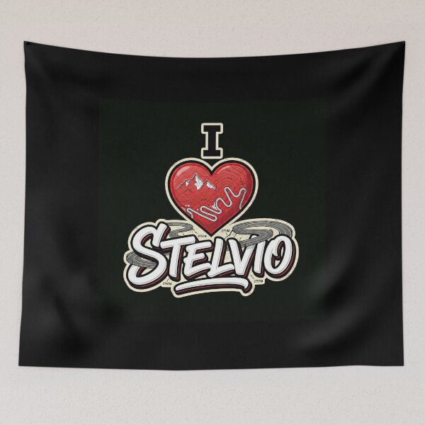 Item preview, Stelvio Pass I Love Stelvio Ultimate Motorcycle Touring Design designed and sold by enzoade.