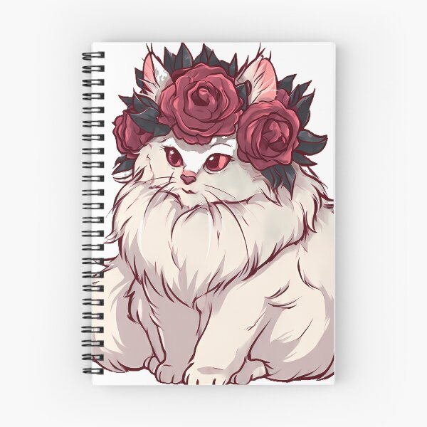 Item preview, Gothic Rose Angora designed and sold by IllumeInk.