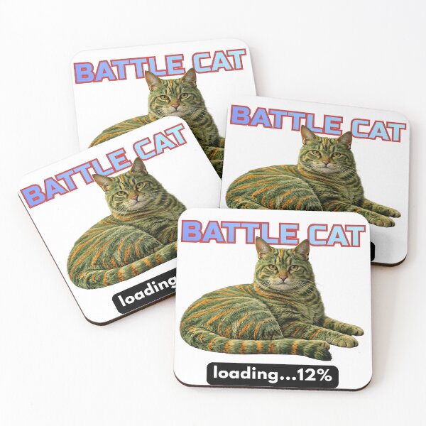 Item preview, Battle Cat Loading 12% designed and sold by Pop, Culture and Stuff.