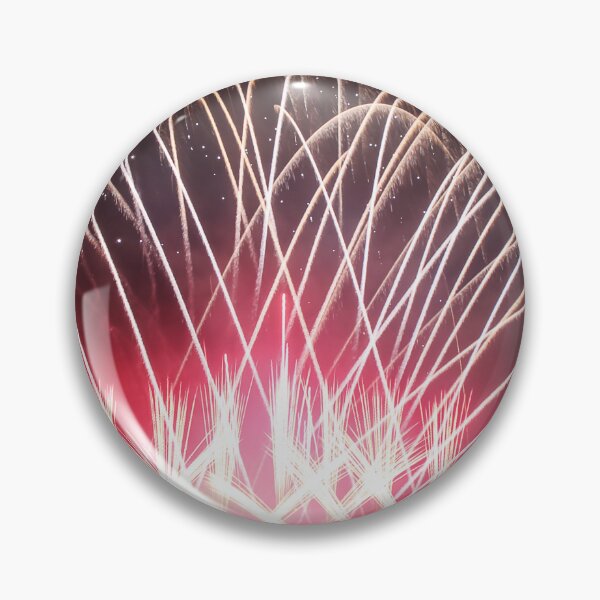 Item preview, Fireworks Burst Over Dark Sky, Long Exposure Celebration Night Display designed and sold by Nmallia.