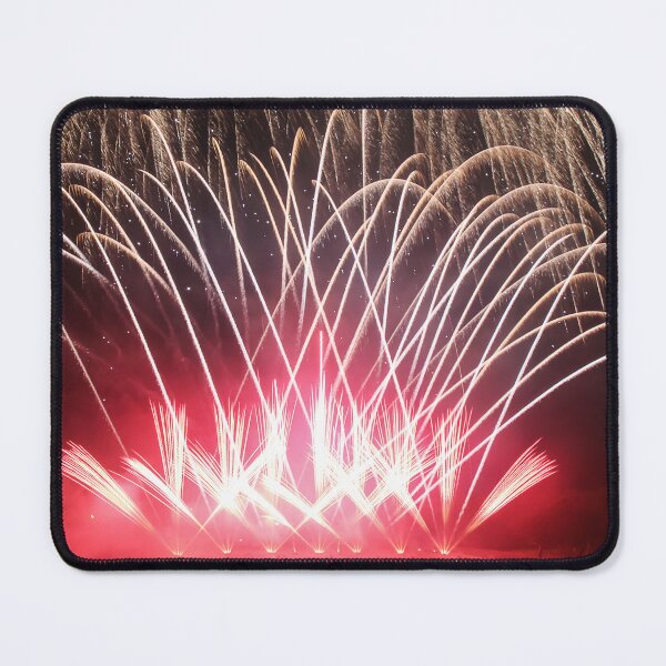 Item preview, Fireworks Burst Over Dark Sky, Long Exposure Celebration Night Display designed and sold by Nmallia.