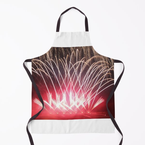 Item preview, Fireworks Burst Over Dark Sky, Long Exposure Celebration Night Display designed and sold by Nmallia.