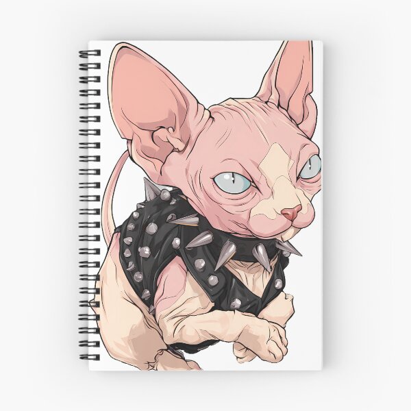 Item preview, Gothic Punk Sphynx designed and sold by IllumeInk.
