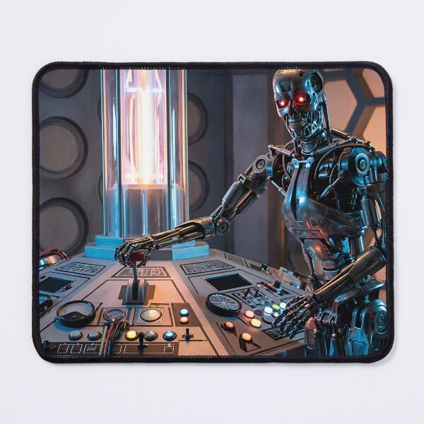 Item preview, Terminator in the TARDIS designed and sold by WiseBow.