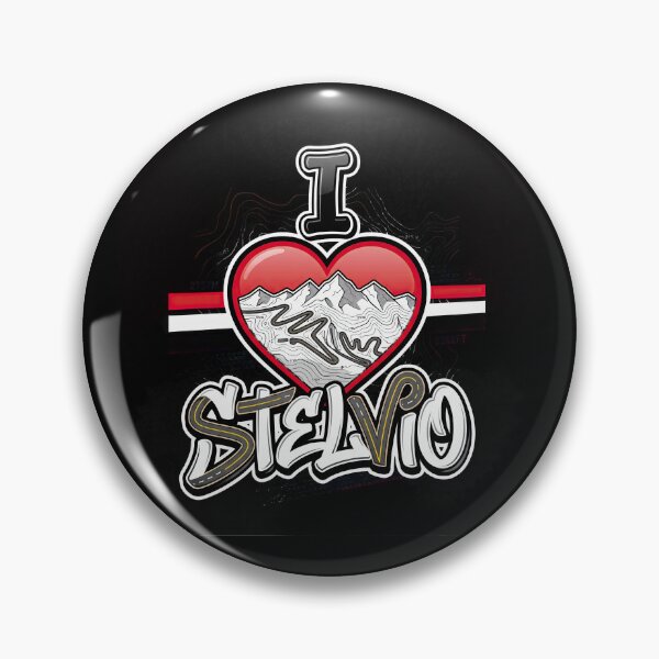 Item preview, Stelvio Pass I Love Stelvio Famous Italian Road Biker Artwork designed and sold by enzoade.