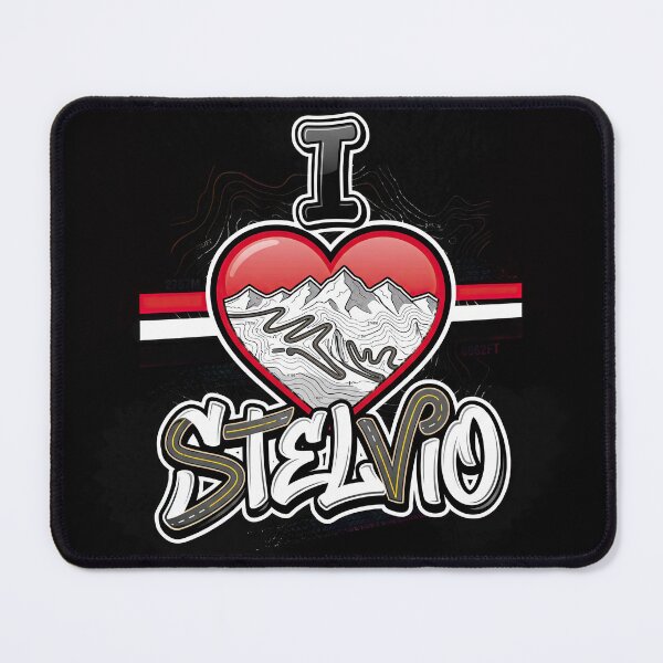 Item preview, Stelvio Pass I Love Stelvio Famous Italian Road Biker Artwork designed and sold by enzoade.