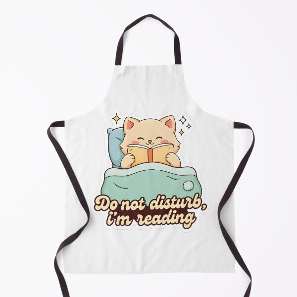 Item preview, Do Not Disturb I'm Reading - Cute Kawaii Cat Sticker designed and sold by tommysworks.