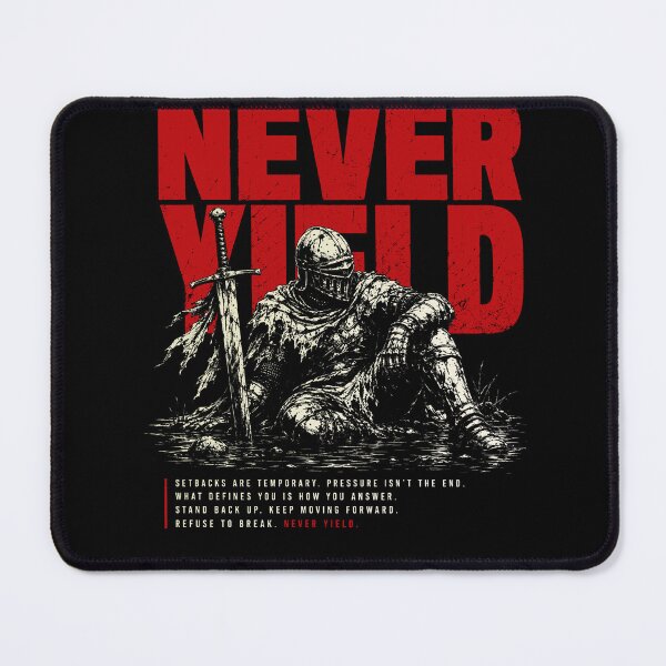 Item preview, Never Yield Knight designed and sold by OrangeD-esign.