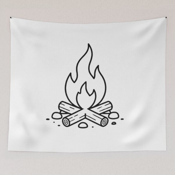 Item preview, campfire icon designed and sold by Side Quest Co..