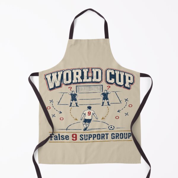 Item preview, World Cup False 9 Support Group Retro Soccer Tactics designed and sold by POD DYNASTY.