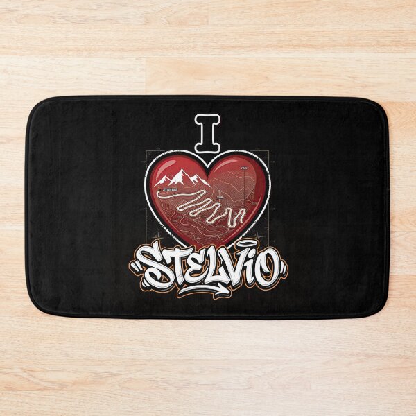 Item preview, Stelvio Pass I Love Stelvio Mountain Pass Adventure Motorcycle Graphic designed and sold by enzoade.