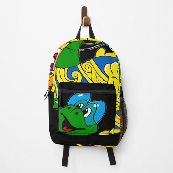 Item preview, Retro Lion Cub and Turtle - Classic Cartoon Animal Friends designed and sold by Tokraz-art.