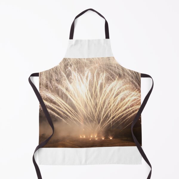 Item preview, Fireworks Burst Over Dark Sky, Long Exposure Celebration Night Display designed and sold by Nmallia.