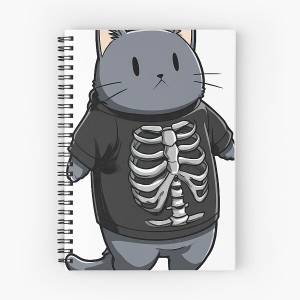 Item preview, Gothic Skeleton Chartreux designed and sold by IllumeInk.