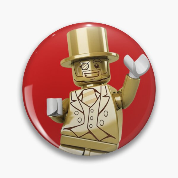 Item preview, Mr Gold! Figure from Legland (NY, CA, FL) designed and sold by YonderAndBeyond.