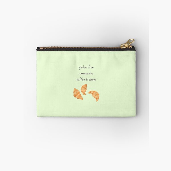 Item preview, Gluten Free Croissants, Coffee and Chaos – Funny Café Aesthetic Design designed and sold by My Gluten Free Life UK.