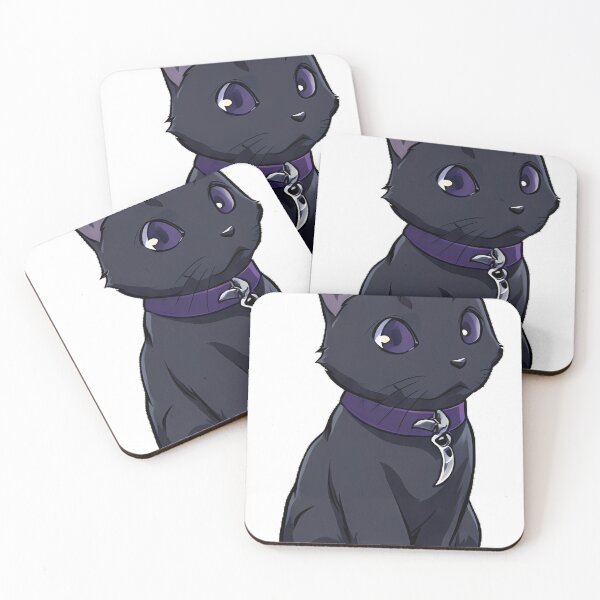 Item preview, Gothic Reaper Black Cat designed and sold by IllumeInk.