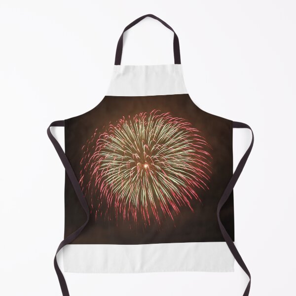 Item preview, Fireworks Burst Over Dark Sky, Long Exposure Celebration Night Display designed and sold by Nmallia.