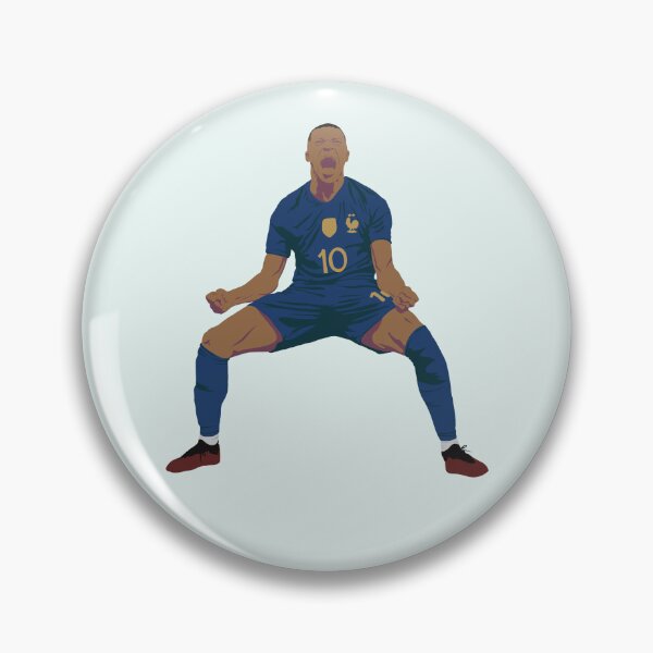 Item preview, kylian mbappe celebration designed and sold by CoolKittyCat8.