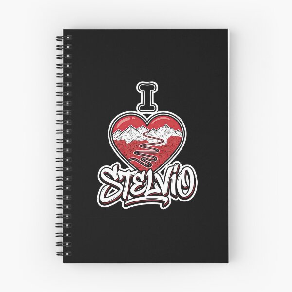 Item preview, Stelvio Pass I Love Stelvio Legendary Alpine Motorcycle Road Artwork designed and sold by enzoade.