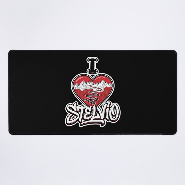 Item preview, Stelvio Pass I Love Stelvio Legendary Alpine Motorcycle Road Artwork designed and sold by enzoade.