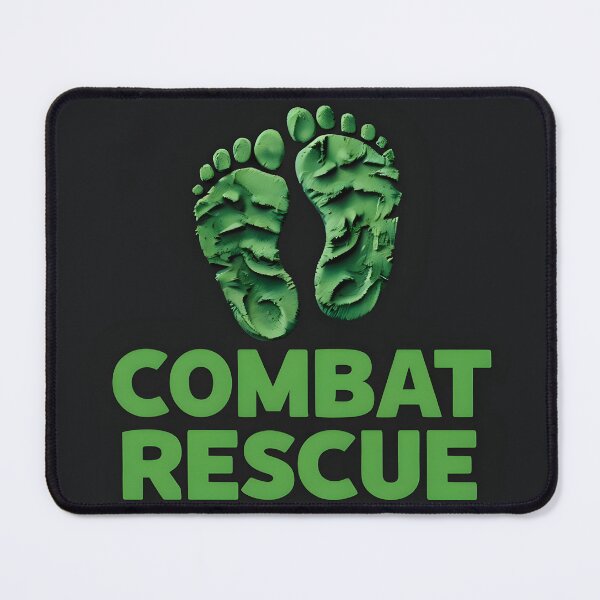 Item preview, Green Feet Combat Rescue Sticker/Image designed and sold by jaylyn624.