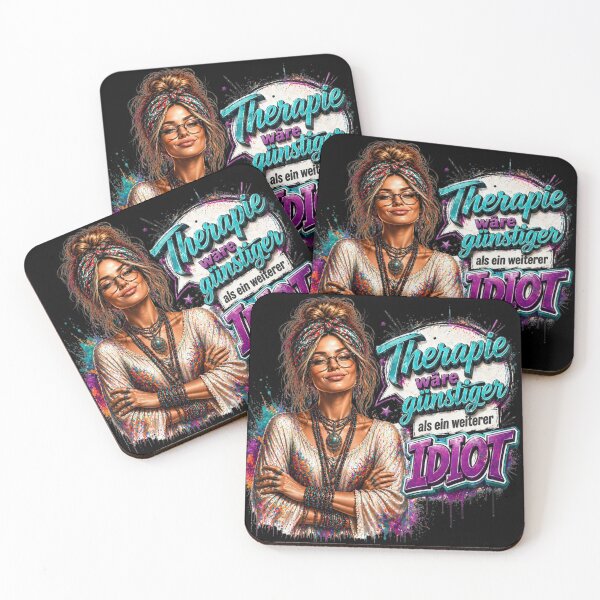 Item preview, Therapy would be cheaper than another idiot. designed and sold by Out of Toxic Studio.