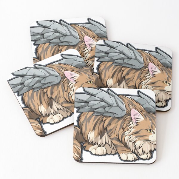 Item preview, Gothic Gargoyle Maine Coon designed and sold by IllumeInk.