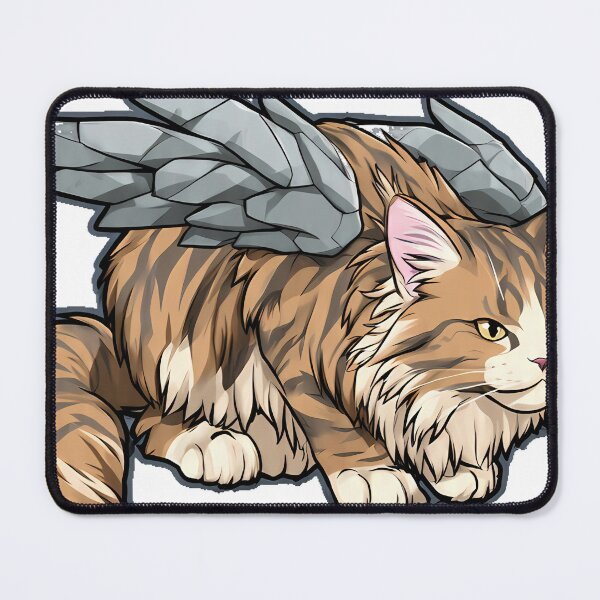 Item preview, Gothic Gargoyle Maine Coon designed and sold by IllumeInk.