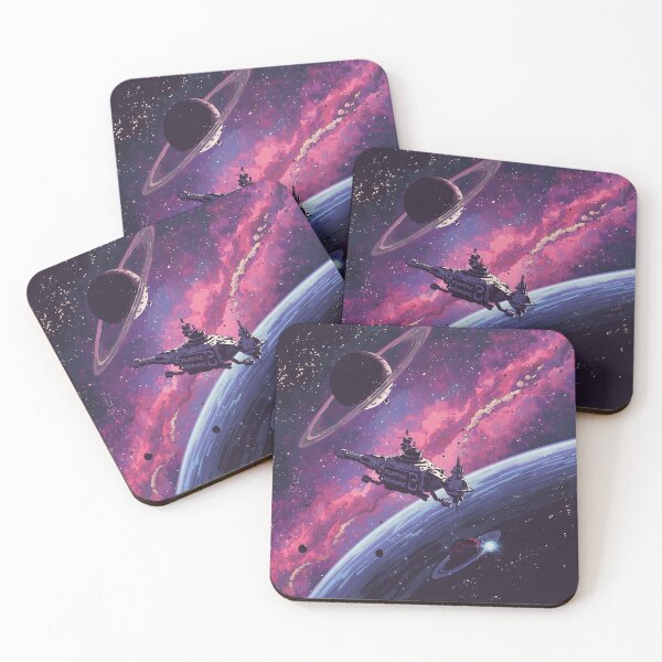 Item preview, Epic Deep Space Journey - Sci-Fi Spaceship & Galaxy Art designed and sold by tommysworks.