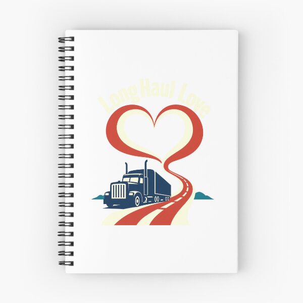 Item preview, Long Haul Love Trucker Woman Romantic designed and sold by pirminio.