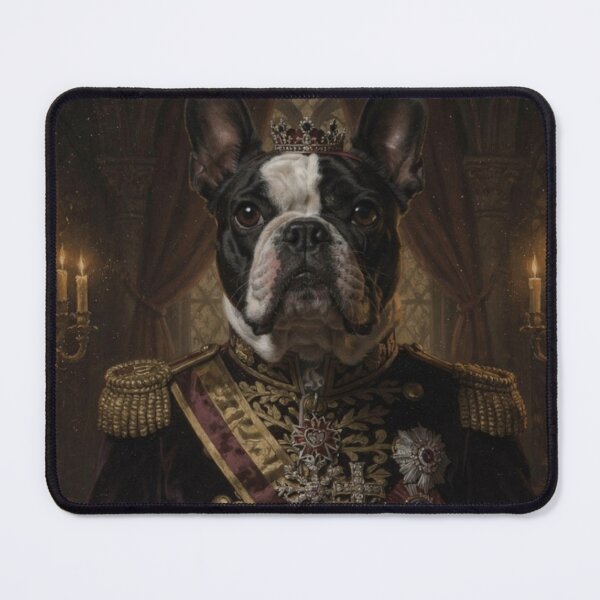 Item preview, Royal Boston Terrier Portrait designed and sold by VelarisMoon.