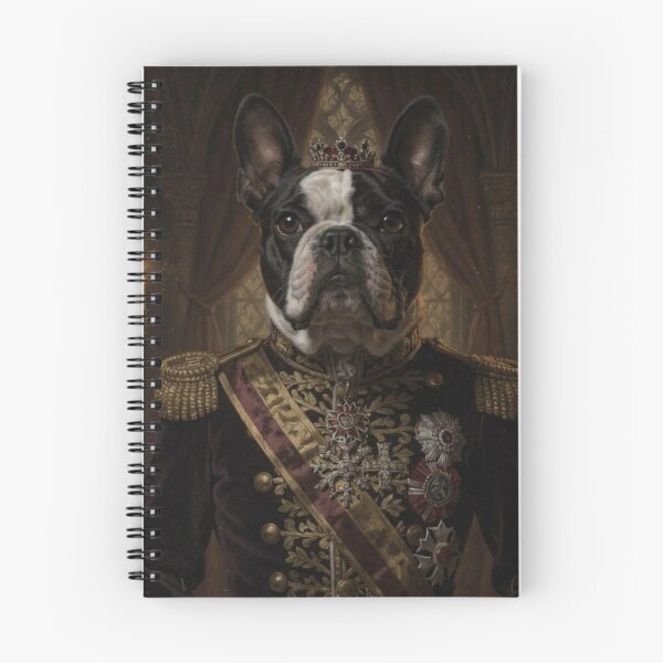 Item preview, Royal Boston Terrier Portrait designed and sold by VelarisMoon.
