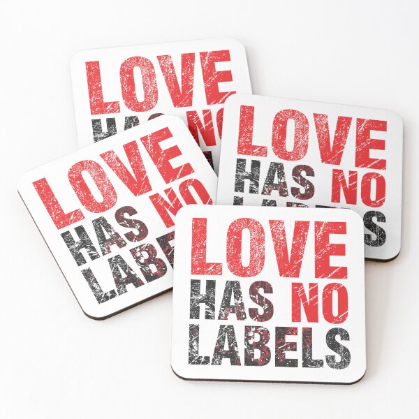 Item preview, Love Has No Labels Retro Pride Shirt | Vintage Rainbow LGBTQ T-Shirt designed and sold by Vvmd.