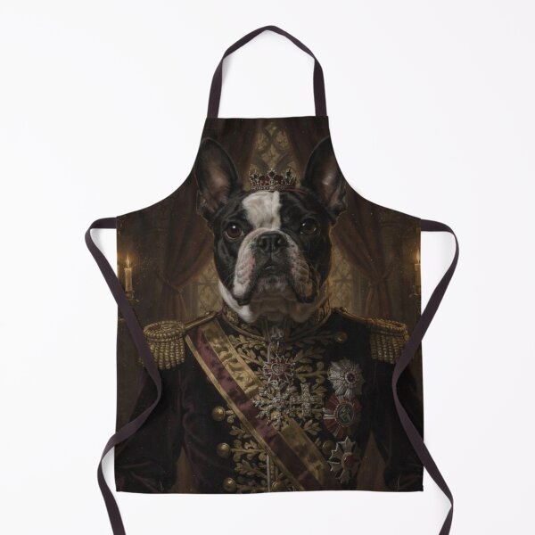 Item preview, Royal Boston Terrier Portrait designed and sold by VelarisMoon.