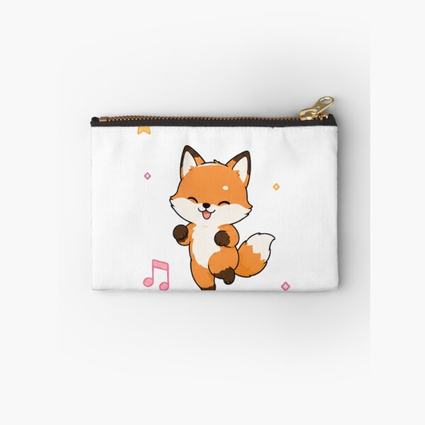 Item preview, Cute Dancing Fox Kawaii Chibi Woodland Animal designed and sold by Seculinator.