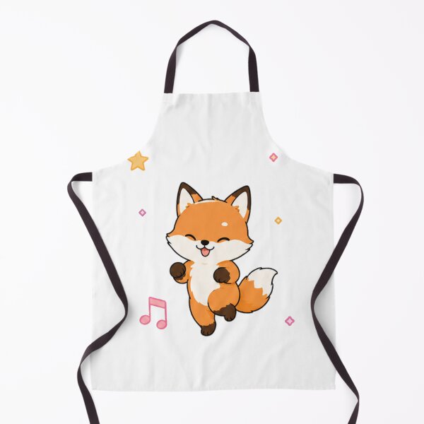 Item preview, Cute Dancing Fox Kawaii Chibi Woodland Animal designed and sold by Seculinator.