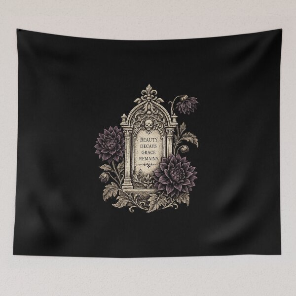 Item preview, Cemetery Botanist Shirt Gothic Graveyard Flower Tee designed and sold by maxiprom.