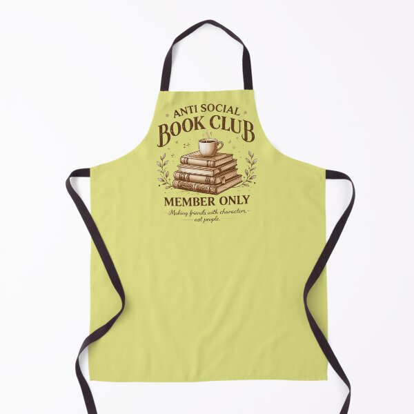 Item preview, Anti Social Book Club Member Only Gifts for Read Lovers designed and sold by MalwasBasket.
