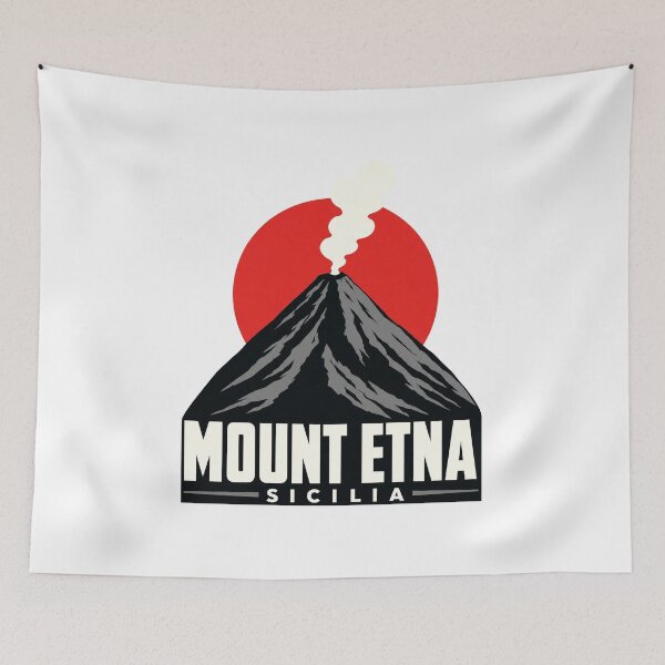 Item preview, Mount Etna Sicily Heritage Volcano Souvenir designed and sold by pirminio.