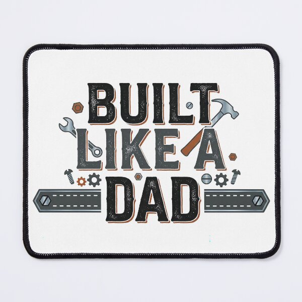 Item preview, Built Like Dad designed and sold by StudioKuchiran.